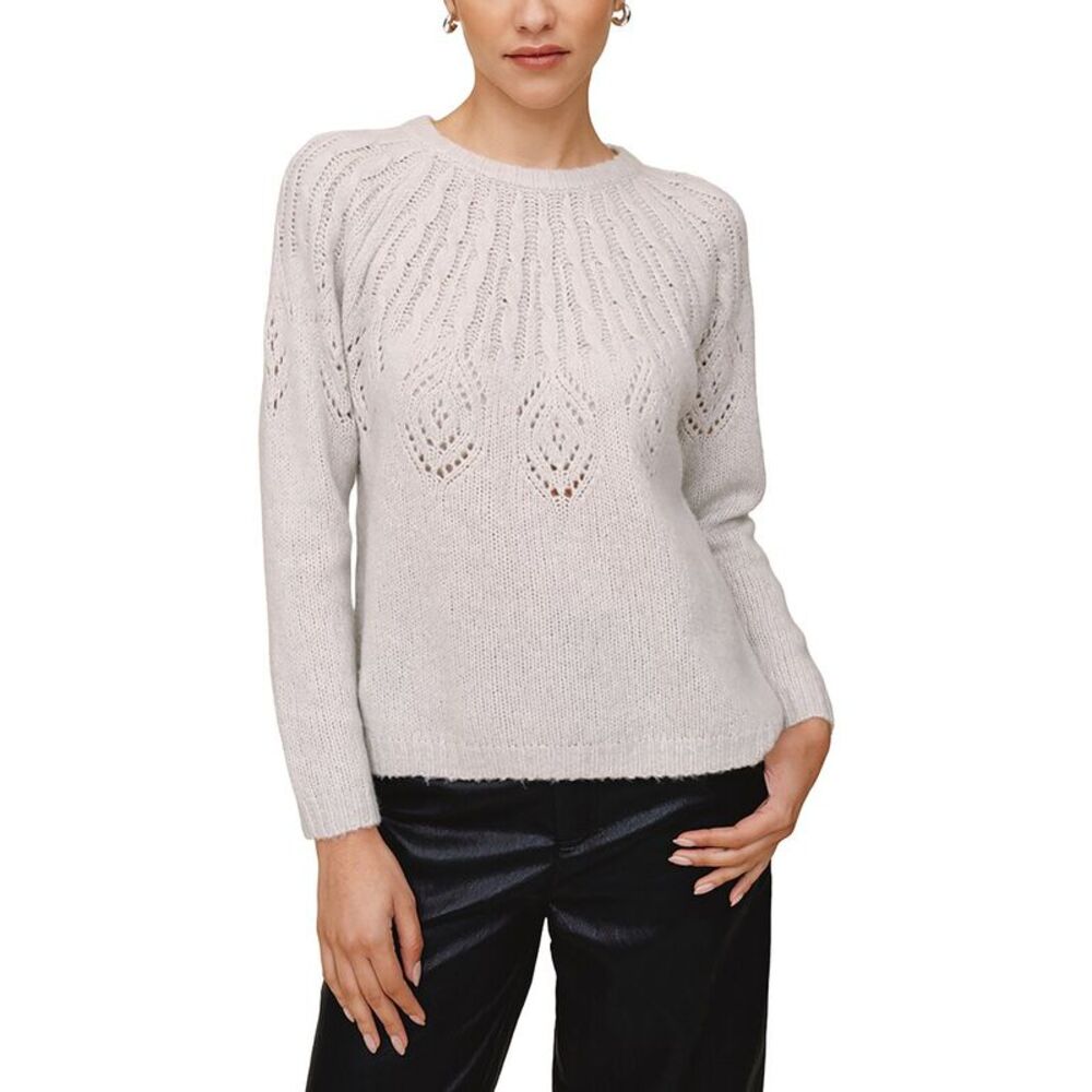 Bella Dahl Womens  Relaxed Wool & Cashmere-Blend Sweater